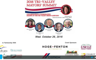Livermore Valley Chamber of Commerce 2016 Tri-Valley Mayors' Summit