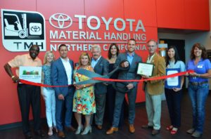 Toyota Materials Handling Ribbon Cutting
