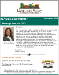 November 2017 LVCC Newsletter