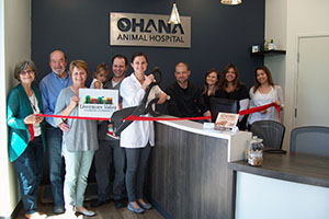 Ohana Animal Hospital Ribbon Cutting