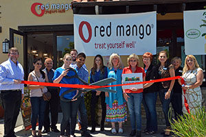 Red Mango Ribbon Cutting