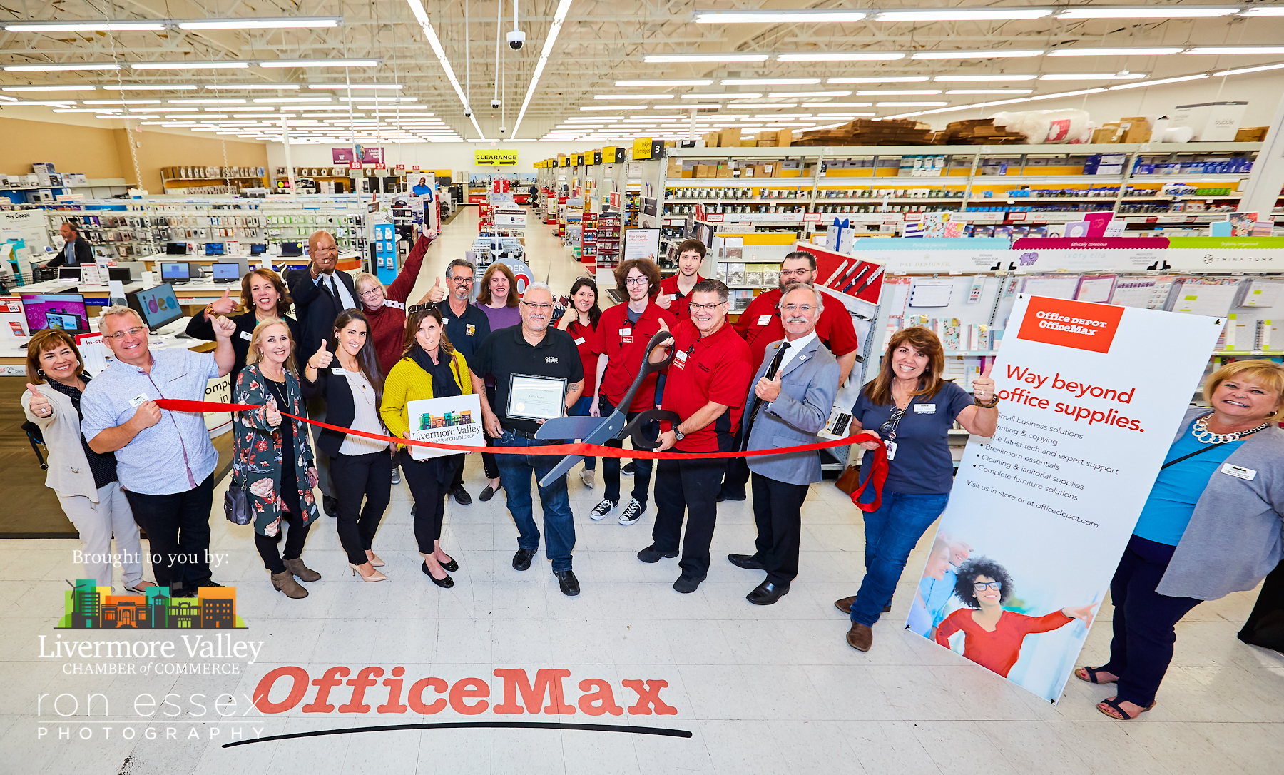 Office Depot Ribbon Cutting Ceremony November 5, 2019