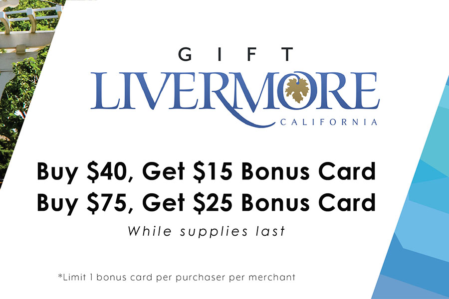 Calling All Livermore Businesses Gift Livermore EGift Program