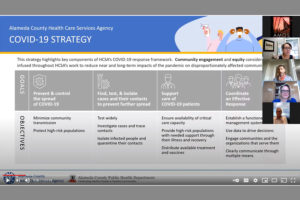Alameda County Health Department COVID-19 Update