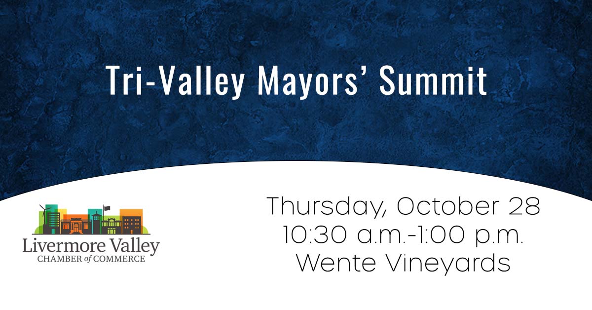 Livermore Valley Chamber of Commerce Hosts Annual Tri-Valley Mayors Summit