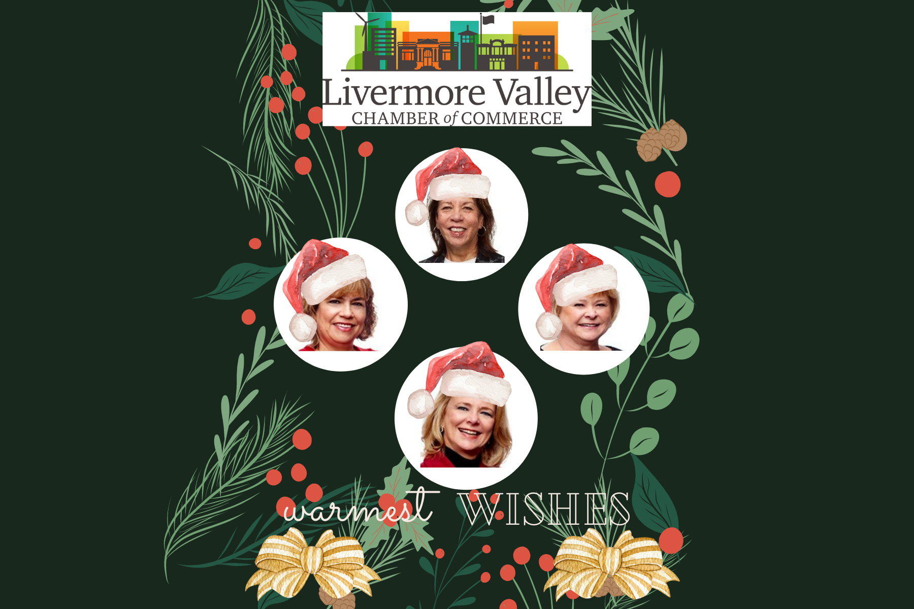 2021 Holiday Greetings from the Livermore Valley Chamber of Commerce