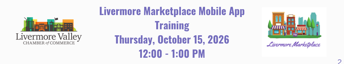 Livermore Marketplace Mobile App Training